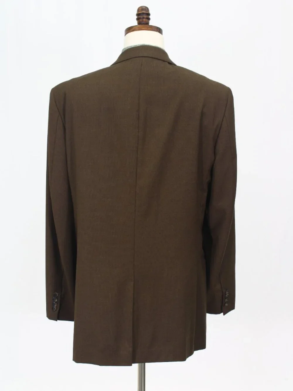 Jos. A. Bank 46L 41x32 Brown Full Suit 2-Button Solid R959